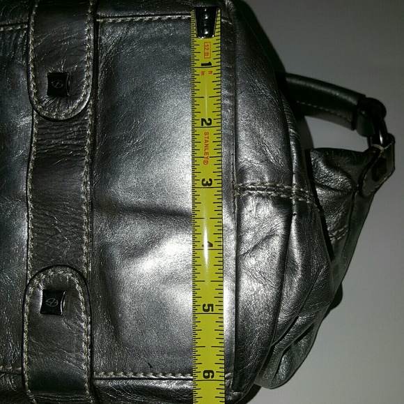 Francesco biasia metallic black bag - Picture 7 of 8